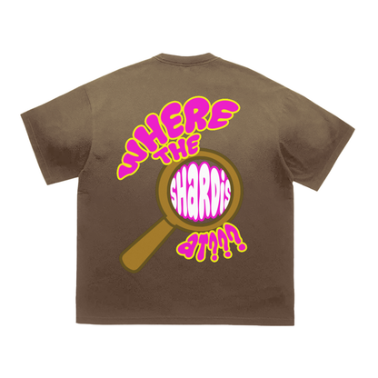 WHERE THE SHARDIS AT TEE (BROWN)